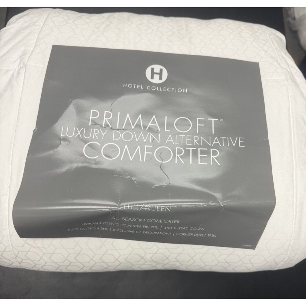 Hotel Collection Primaloft FULL/QUEEN Luxury Down Alternative Comforter